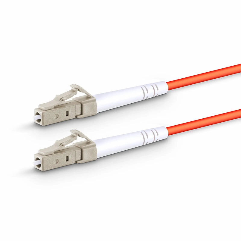 3m (10ft) Fiber Patch Cable, 1 Fiber, G.651, LC UPC Simplex to LC UPC Simplex, Multimode (OM1), Riser (OFNR), 2.0mm, Tight-Buffered, Orange