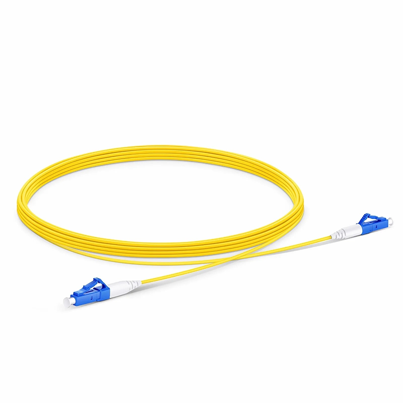 5m (16ft) Fiber Patch Cable, 1 Fiber, LC UPC Simplex to LC UPC Simplex, Single Mode (OS2), LSZH, 1.2mm, Tight-Buffered, Yellow