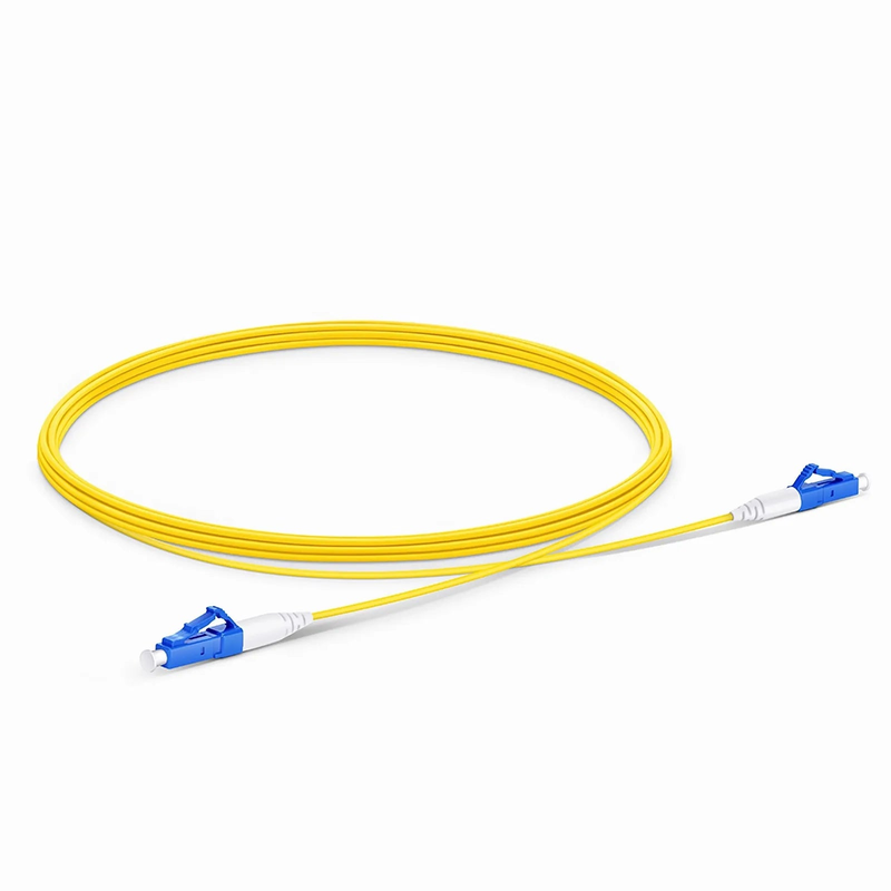 3m (10ft) Fiber Patch Cable, 1 Fiber, LC UPC Simplex to LC UPC Simplex, Single Mode (OS2), LSZH, 1.2mm, Tight-Buffered, Yellow