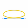 2m (7ft) Fiber Patch Cable, 1 Fiber, SC UPC Simplex to SC UPC Simplex, Single Mode (OS2), Riser (OFNR), 1.2mm, Tight-Buffered, Yellow