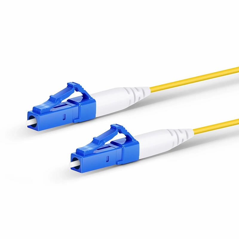 3m (10ft) Fiber Patch Cable, 1 Fiber, LC UPC Simplex to LC UPC Simplex, Single Mode (OS2), Riser (OFNR), 1.2mm, Tight-Buffered, Yellow