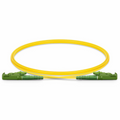 1m (3ft) Fiber Patch Cable, 1 Fiber, LSH APC Simplex to LSH APC Simplex, Single Mode (OS2), LSZH, 2.0mm, Tight-Buffered, Yellow