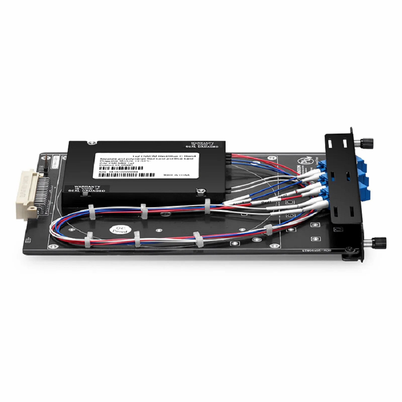 FSBR-1x2, Customized 1 x 2 Single Fiber DWDM Splitter Red/Blue C-band Filter