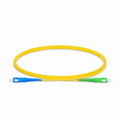 1m (3ft) Fiber Patch Cable, 1 Fiber, SC UPC Simplex to SC APC Simplex, Single Mode (OS2), Riser (OFNR), 2.0mm, Tight-Buffered, Yellow
