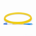 3m (10ft) Fiber Patch Cable, 1 Fiber, LC UPC Simplex to SC UPC Simplex, Single Mode (OS2), Riser (OFNR), 2.0mm, Tight-Buffered, Yellow
