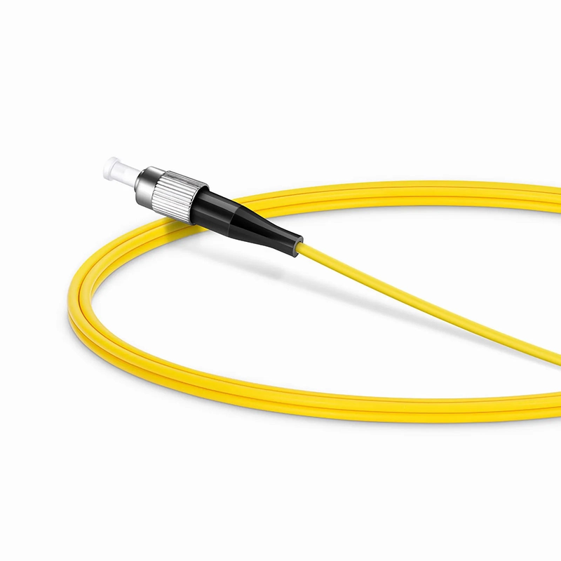 1m (3ft) Fiber Patch Cable, 1 Fiber, FC UPC Simplex to FC UPC Simplex, Single Mode (OS2), Riser (OFNR), 2.0mm, Tight-Buffered, Yellow