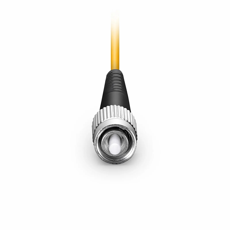 1m (3ft) Fiber Patch Cable, 1 Fiber, FC UPC Simplex to FC UPC Simplex, Single Mode (OS2), Riser (OFNR), 2.0mm, Tight-Buffered, Yellow