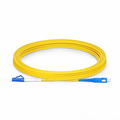 5m (16ft) Fiber Patch Cable, 1 Fiber, LC UPC Simplex to SC UPC Simplex, Single Mode (OS2), Riser (OFNR), 2.0mm, Tight-Buffered, Yellow