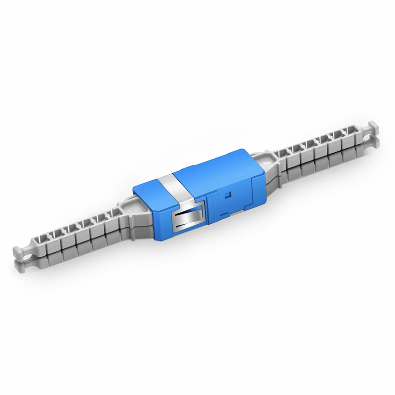 MDC/UPC to MDC/UPC 2-Port OS2 Single Mode Plastic Fiber Optic Adapter/Coupler without Flange