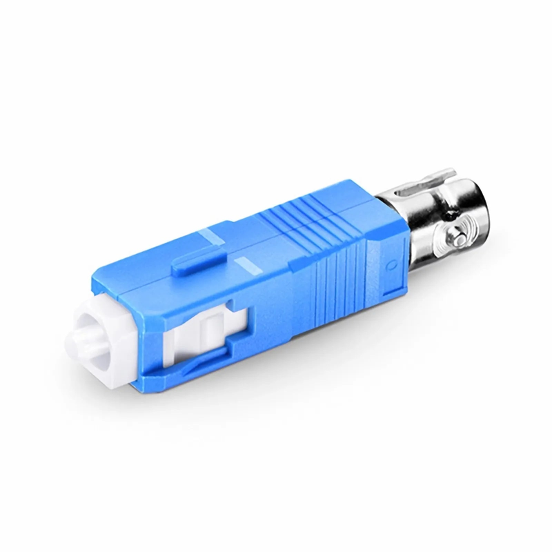 ST/UPC Female to SC/UPC Male Simplex OS2 Single Mode Fiber Optic Adapter/Coupler without Flange