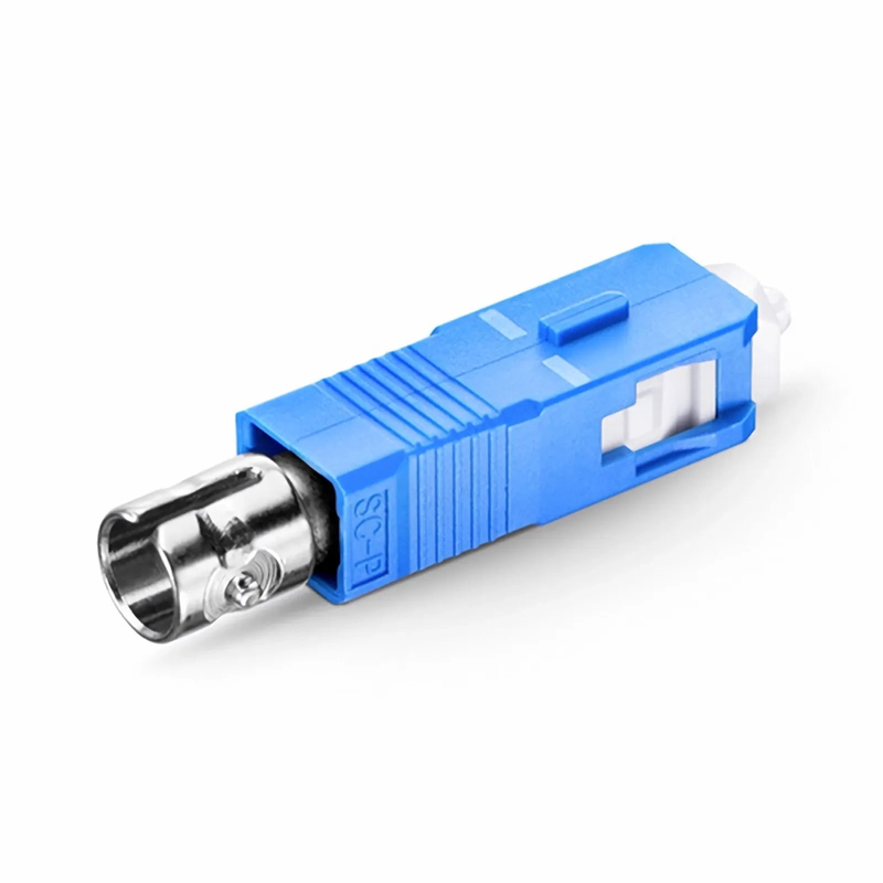 ST/UPC Female to SC/UPC Male Simplex OS2 Single Mode Fiber Optic Adapter/Coupler without Flange