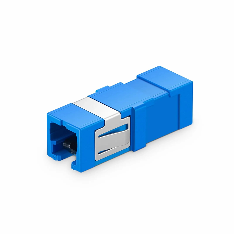CS™/UPC to CS™/UPC Single Channel (2F) OS2 Single Mode Plastic Fiber Optic Adapter/Coupler without Flange