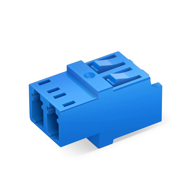 LC/UPC to LC/UPC Duplex OS2 Single Mode Fiber Optic Adapter/Coupler without Flange