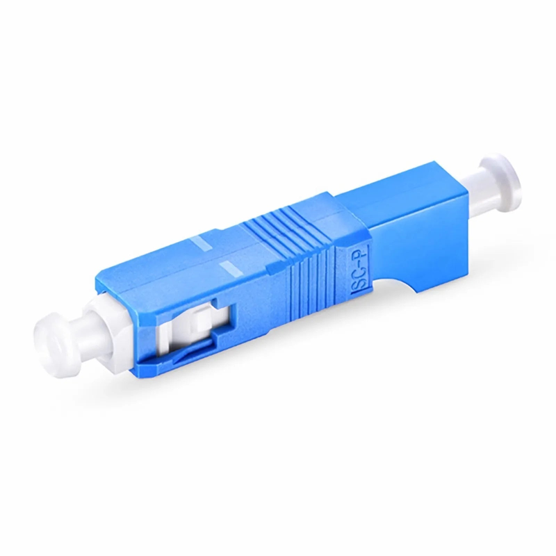 LC/UPC Female to SC/UPC Male Simplex OS2 Single Mode Fiber Optic Adapter/Coupler without Flange