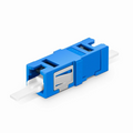 CS™/UPC to CS™/UPC Single Channel (2F) OS2 Single Mode Plastic Fiber Optic Adapter/Coupler without Flange