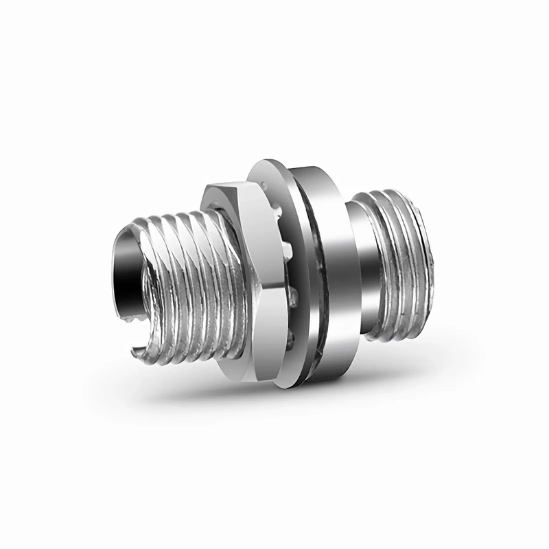 FC/UPC to FC/UPC Simplex Single Mode/Multimode Metal Small D Fiber Optic Adapter/Coupler without Flange (10pcs/pack)