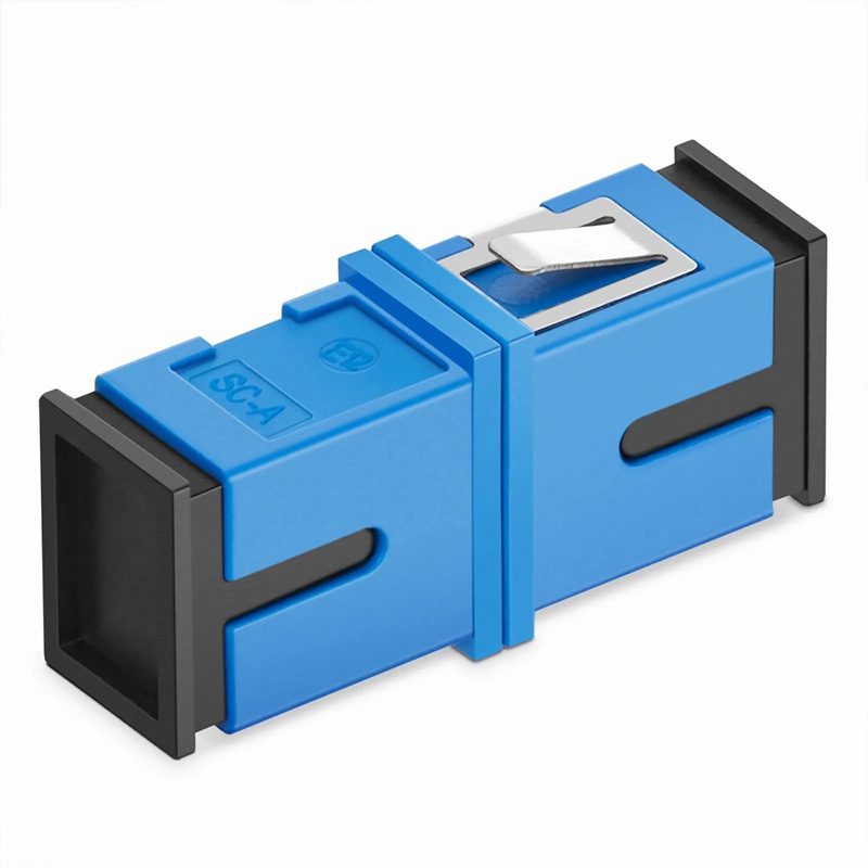 SC/UPC to SC/UPC Simplex OS2 Single Mode Fiber Optic Adapter/Coupler without Flange (10pcs/Pack)