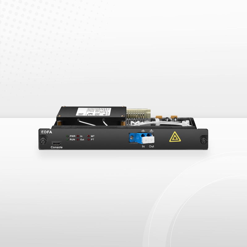 FMT26PA-EDFA, 26dB Gain C-band DWDM EDFA Pre-Amplifier for FMT Managed Chassis, 16dBm Output