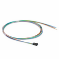 6 Fibers Color-coded Fan-out Kit, for Flat Ribbon Cables, 1.2m (3.94ft) Tubing Length