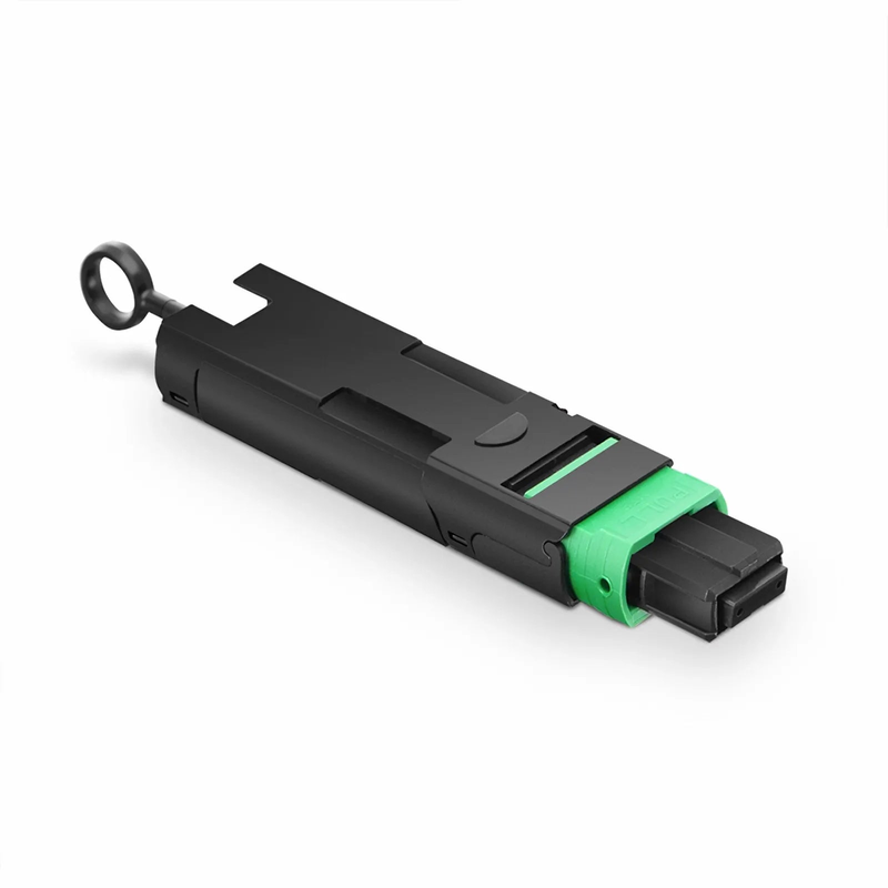 16 Fibers MTP® Female Type 1 OM4 50/125 Multimode Fiber Loopback Module