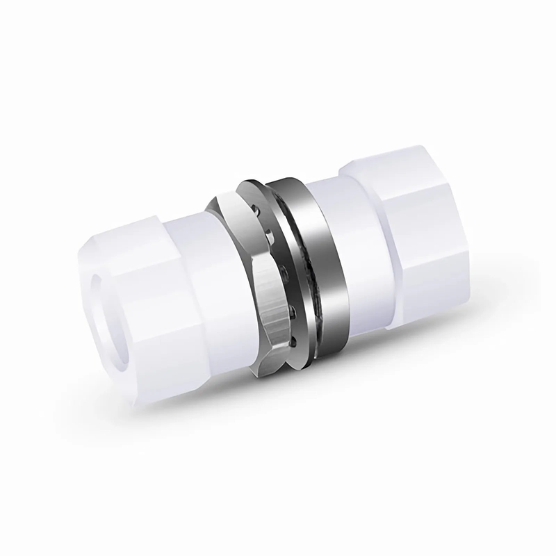 FC/UPC to FC/UPC Simplex Single Mode/Multimode Metal Small D Fiber Optic Adapter/Coupler without Flange (10pcs/pack)