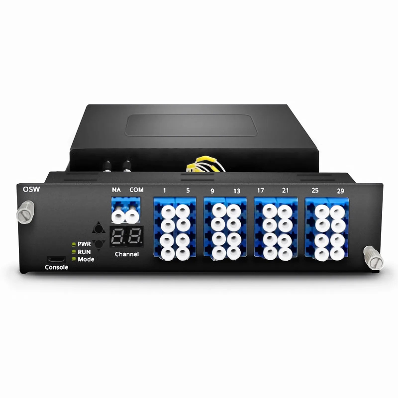 Customized 1 x 16 Multi-Channel MEMS Optical Switches with Adjustable Channels Control for FMT Managed Chassis