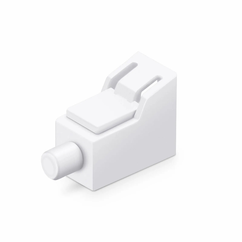 Universal Dust Cap for 1.25mm Ferrules Fits LC, White Color (100pcs/pack)