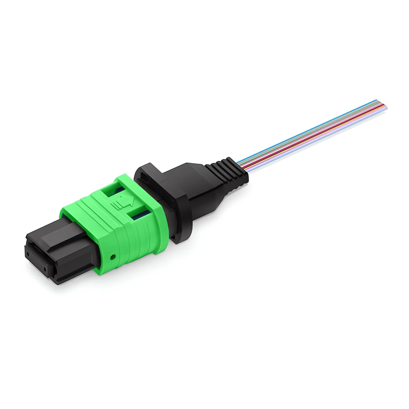 MPO (Female) OS1/OS2 Single Mode Field Assembly Splice-on Connector, Flat Ribbon