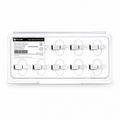 SC/UPC Singlemode Fixed Fiber Optic Attenuator, Male-Female, 10dB (10pcs/Pack)