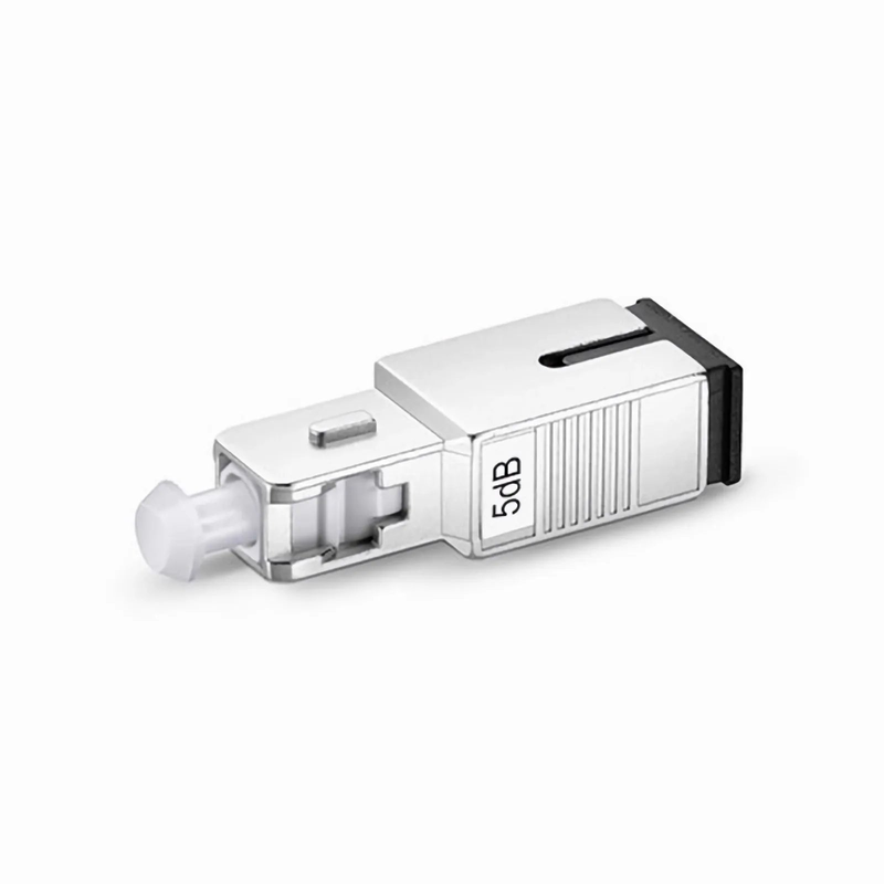 SC/UPC Singlemode Fixed Fiber Optic Attenuator, Male-Female, 5dB (10pcs/Pack)
