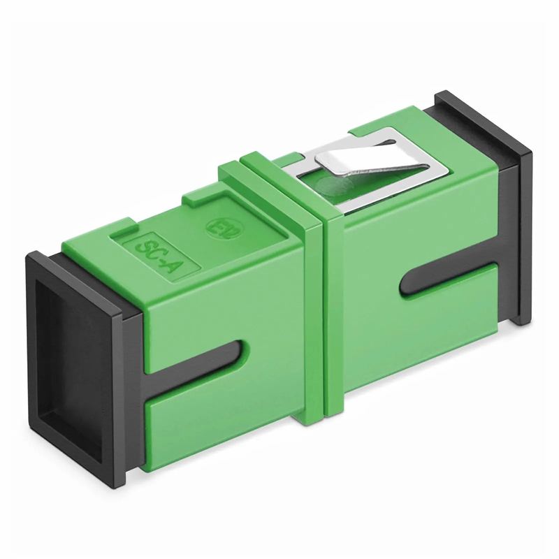 SC/APC to SC/APC Simplex OS2 Single Mode Fiber Optic Adapter/Coupler (10pcs/Pack)