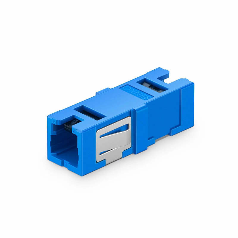 CS™/UPC to CS™/UPC Single Channel (2F) OS2 Single Mode Plastic Fiber Optic Adapter/Coupler without Flange