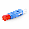 ST/UPC Female to SC/UPC Male Simplex OS2 Single Mode Fiber Optic Adapter/Coupler without Flange