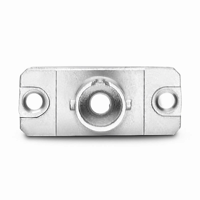 FC/UPC Female to ST/UPC Female Hybrid Simplex Single Mode/Multimode Metal Fiber Optic Adapter/Coupler with Flange