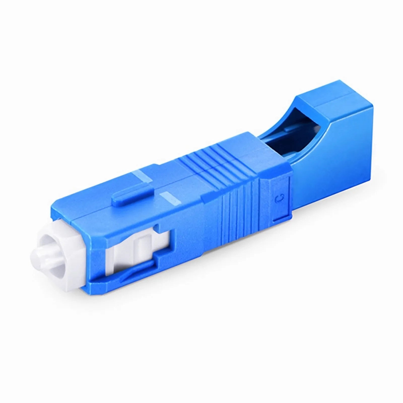 LC/UPC Female to SC/UPC Male Simplex OS2 Single Mode Fiber Optic Adapter/Coupler without Flange