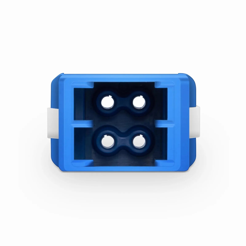 MDC/UPC to MDC/UPC 2-Port OS2 Single Mode Plastic Fiber Optic Adapter/Coupler without Flange