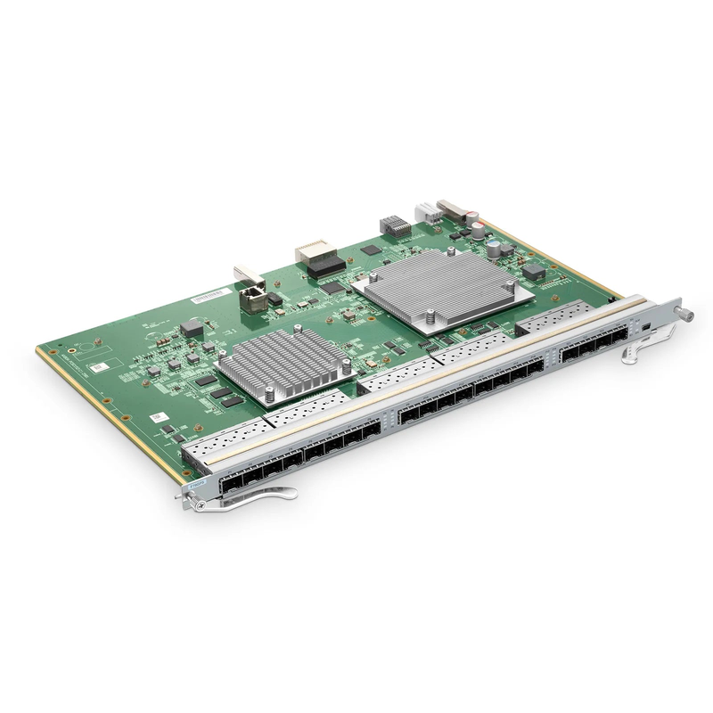 F78GPS, 16-Port GPON OLT Line Card with 16 x GPON, 4 x 10G SFP+ Ports, Broadcom Chip (Without Optical Modules)