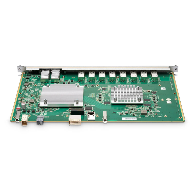 F78CPT, 8-Port Combo OLT Line Card with 8 x XG(S)-PON Combo, 2 x 100G QSFP28 Ports, Broadcom Chip (Without Modules)