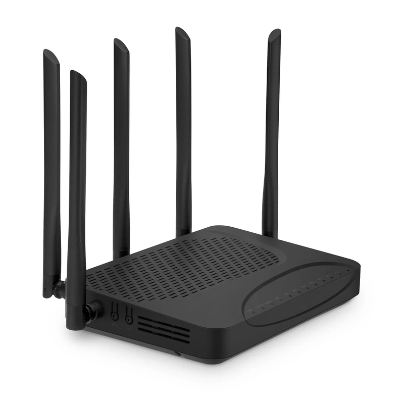 ONU1930-4GC-W, XGPON HGU ONU with 1 x PON, 4 x GE, 1x RF, 1 x USB, and 5 x External Dual Band Antennas (3000M WiFi 4/5/6)