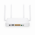 TA1910-4GVC-W, XPON (GPON + EPON) HGU ONU with 1 x PON, 4 x GE, 2 x POTS, 1 x RF, 1 x USB, and 4 x External Dual Band Antennas (1200M WiFi 4/5)