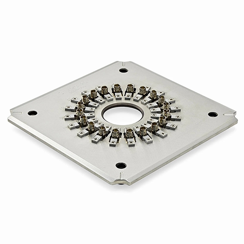 Polishing Fixture/Holder for ST/UPC 20 Connectors (ST/UPC-20 Connector Jig)