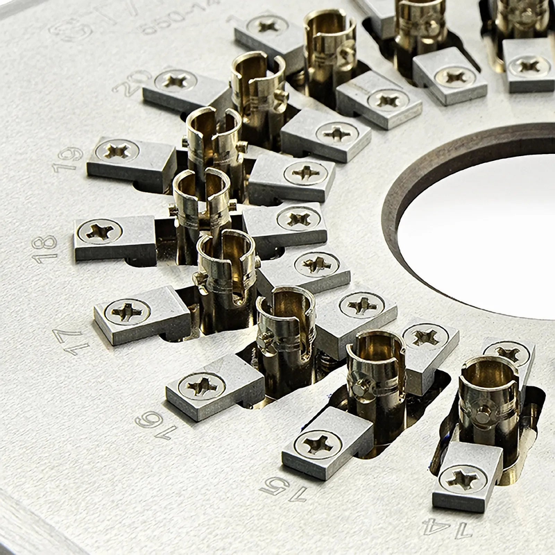 Polishing Fixture/Holder for ST/UPC 20 Connectors (ST/UPC-20 Connector Jig)