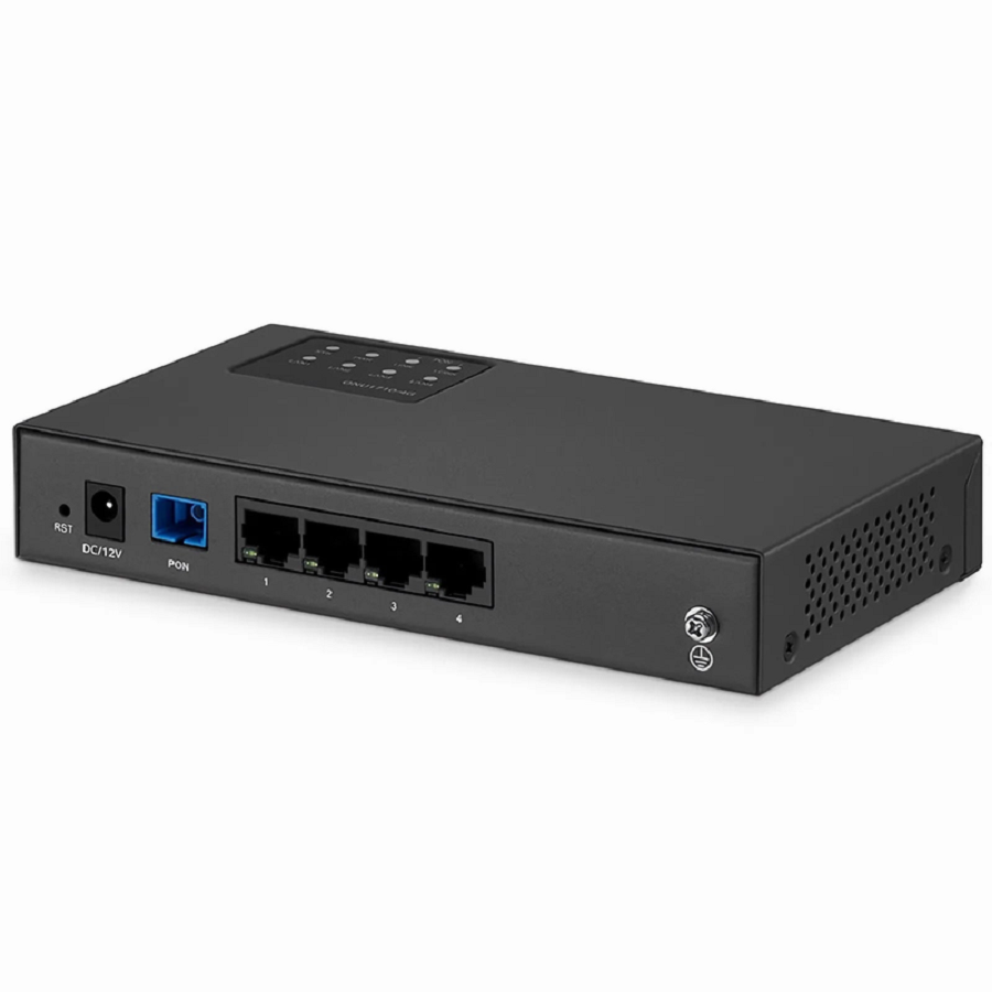 ONU1710-4G, XPON (GPON + EPON) SFU ONU with 1 x PON, 4 x GE