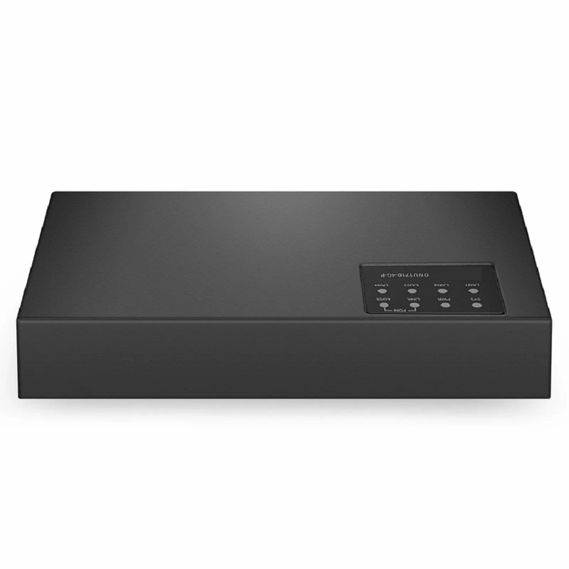 ONU1710-4G-P, XPON (GPON + EPON) SFU ONU with 1 x PON, 4 x GE PoE@55W
