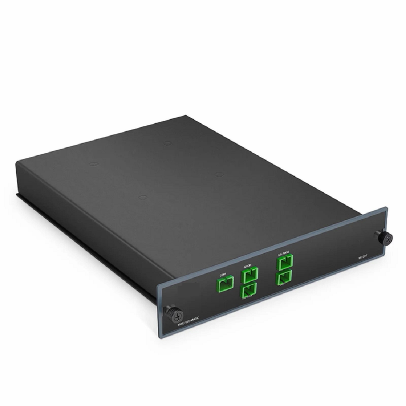 FMU-WDM43O, PON Coexistence Element (CEx) WDM for GPON/XG(S)-PON/NG-PON2/OTDR, SC/APC, FMU Plug-in Module