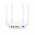 ONU1910-2G-W, XPON (GPON+EPON) ONU, with 1x PON, SC/UPC, 2x GE, 1x USB, and 4x External Antennas (1200M WiFi 5)