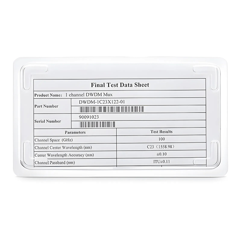 T1310/R1550nm Filter Wavelength Division Multiplexer, Steel Tube, SC/APC, 900Î¼m, 1.5m