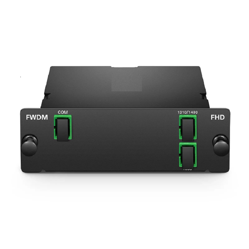 FWDM-T1314R15-FD, T1310&1490/R1550nm Filter Wavelength Division Multiplexer, SC/APC, FHDâ„¢ Cassette