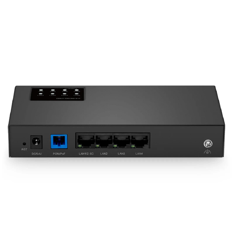 ONU1730-3G1E-P, XGSPON SFU ONU with 1Ã—PON supporting PoF, 3x GE & 1x 2.5G PoE/PoE+@55W