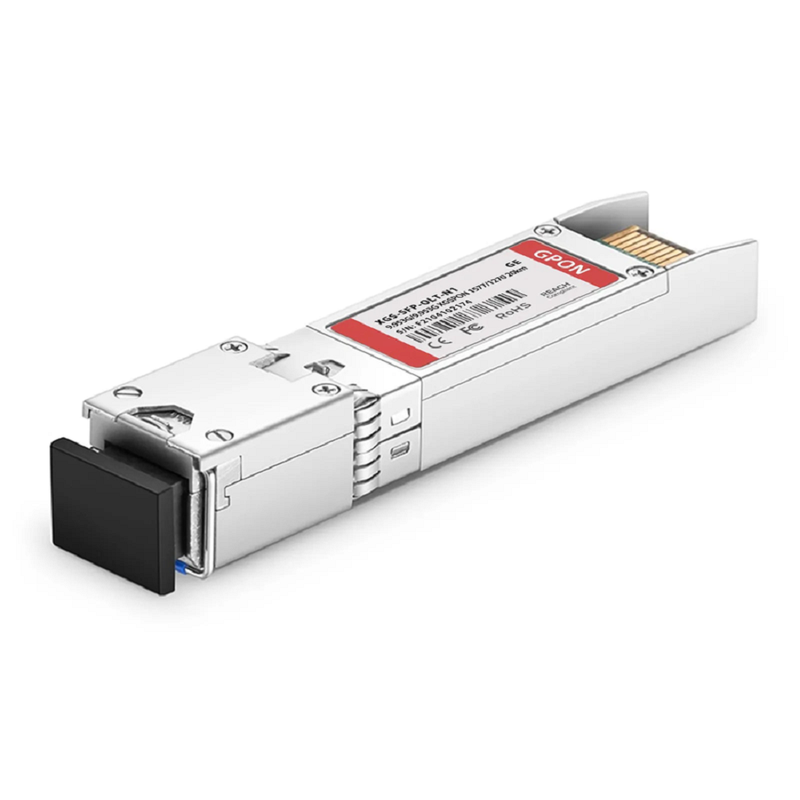 Generic Compatible XGSPON OLT SFP+ 1577nm-TX/1270nm-RX 9.953G-TX/9.953G-RX Class N1 20km DOM Simplex SC/UPC SMF Optical Transceiver Module